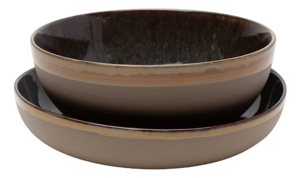 Kom Serax Surface Tableware By Sergio Herman Indi Grey L 23,5 cm
