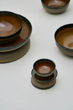 Kom Serax Surface Tableware By Sergio Herman Indi Grey L 23,5 cm