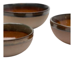 Kom Serax Surface Tableware By Sergio Herman Rusty Brown L 13 cm