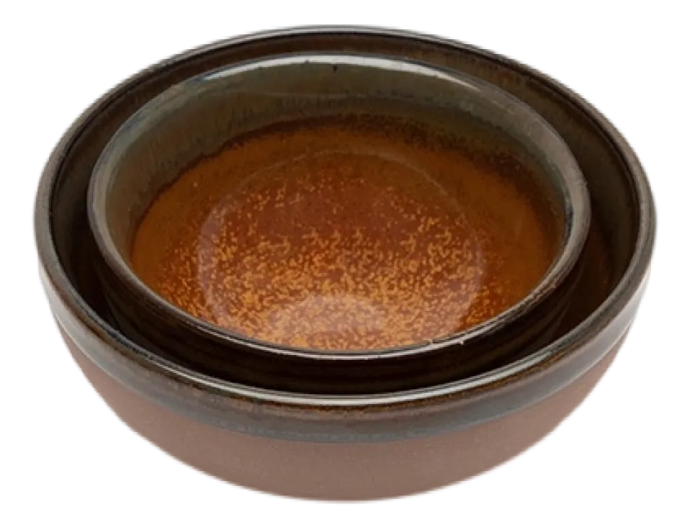 Kom Serax Surface Tableware By Sergio Herman Rusty Brown M 11 cm