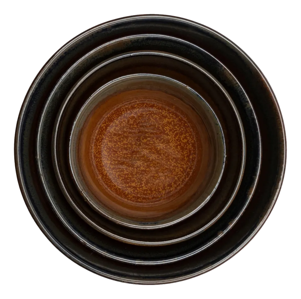 Kom Serax Surface Tableware By Sergio Herman Rusty Brown M 11 cm