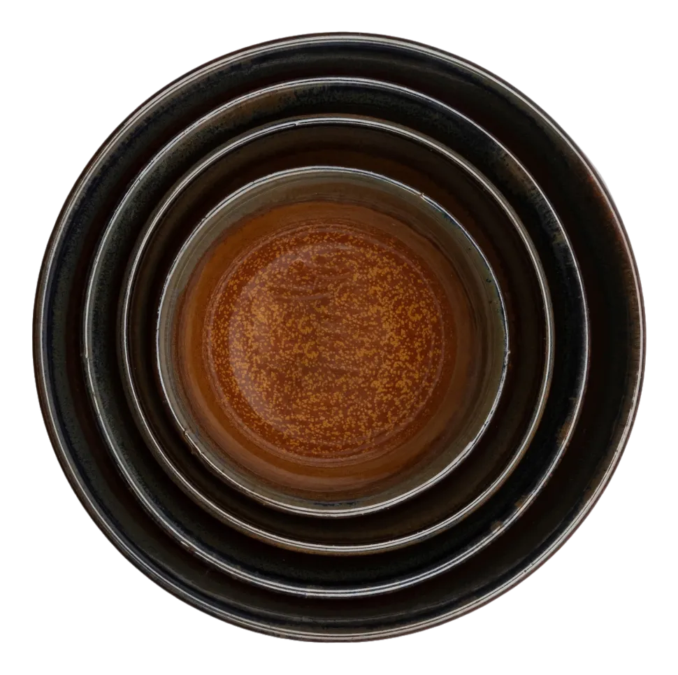 Kom Serax Surface Tableware By Sergio Herman Rusty Brown S 9 cm
