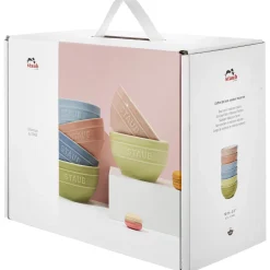 Staub Kom Ceramique Macaron Gietijzer 14 cm (Set van 6) Best