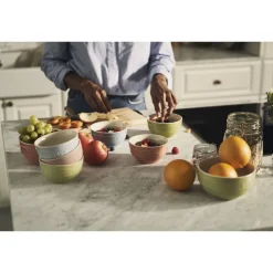 Staub Kom Ceramique Macaron Gietijzer 14 cm (Set van 6) Best