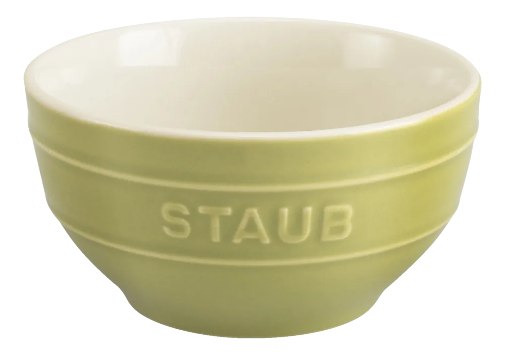 Staub Kom Ceramique Macaron Gietijzer 12 cm (Set van 6) Clearance