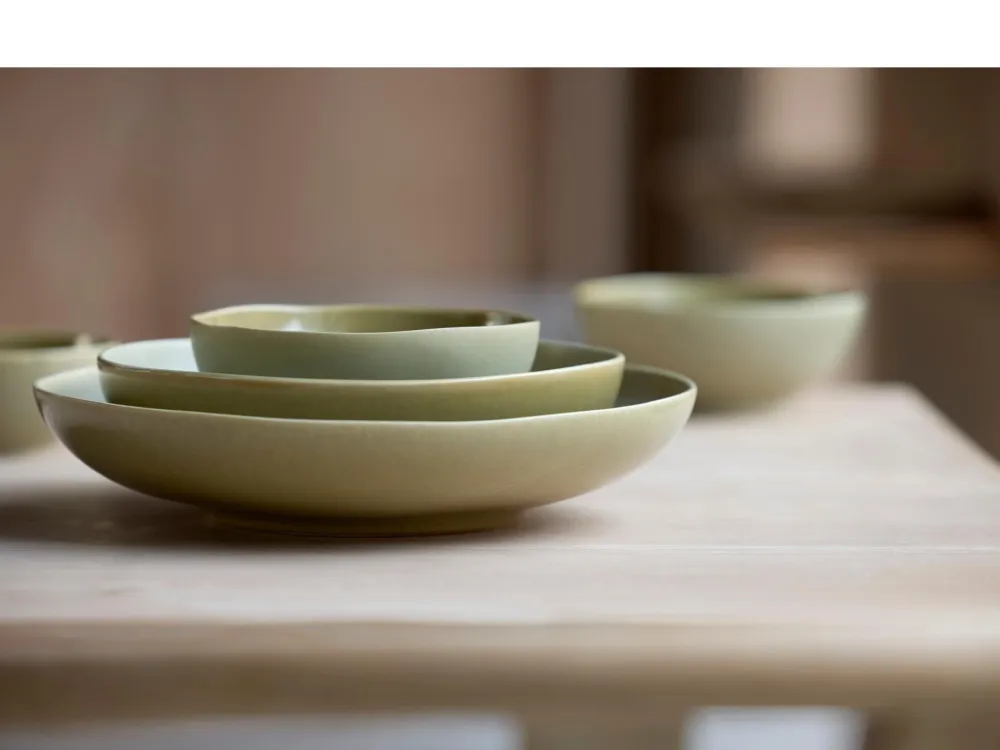 Villa Collection Kom Shoku Pure Green 15 cm New