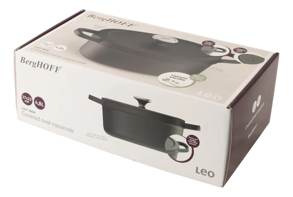 Kookpan BergHOFF Leo Graphite 27 x 22 cm