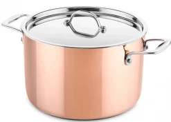 Ducq Kookpan Copper Hoog 24 cm
