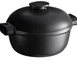 Emile Henry Kookpan Delight Rond Slate 4 L Hot