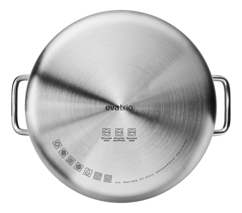 Kookpan Eva Trio Multi Mosaic Slip-Let Ceramic 6,5L