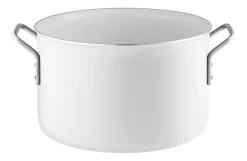 Kookpan Eva Trio White Line Ceramique Recycled Aluminium 7L