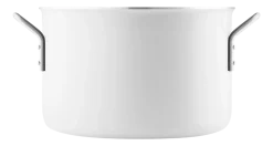 Kookpan Eva Trio White Line Ceramique Recycled Aluminium 7L