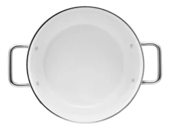 Kookpan Eva Trio White Line Ceramique Recycled Aluminium 7L