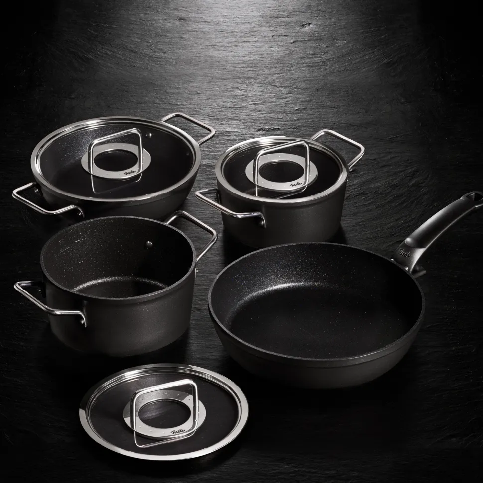 Kookpan Fissler Laag met Glasdeksel Adamant 24 cm