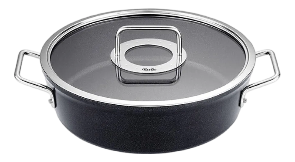 Kookpan Fissler Laag met Glasdeksel Adamant 24 cm