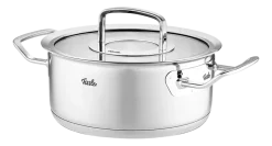 Kookpan Fissler Original Profi Collection Laag met RVS Glasdeksel 20 cm