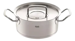 Fissler Kookpan Original Profi Collection Laag met RVS Deksel 16 cm