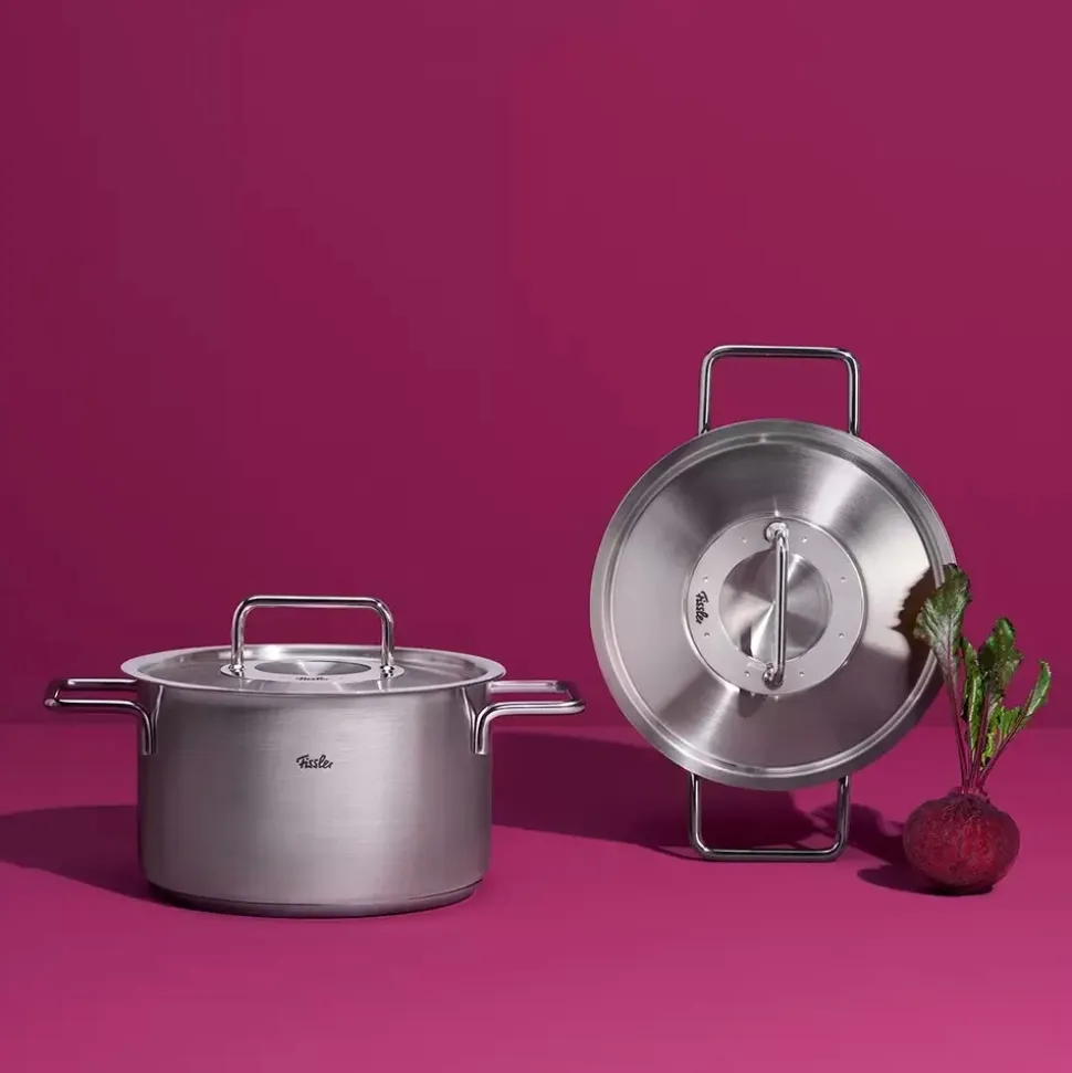 Kookpan Fissler Pure Collection Met RVS Deksel 24 cm