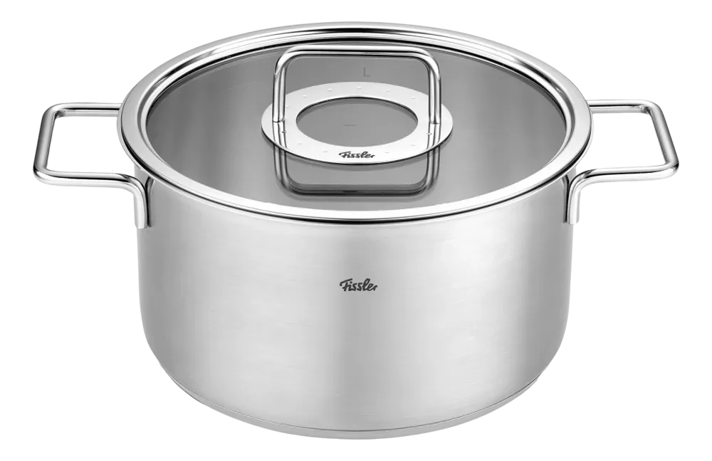 Fissler Kookpan Pure Collection met Glasdeksel Sale
