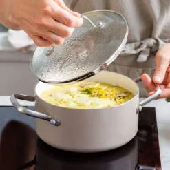 GreenChef Kookpan Nordics Met Keramische Antikleeflaag met deksel New