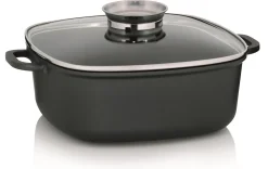 Kookpan Kela Kerros Zwart 6L