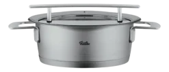 Kookpan Laag Fissler Phi Collection met Glasdeksel 24 cm