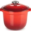Kookpan Le Creuset Cocotte Every Kersenrood Zwart 18 cm