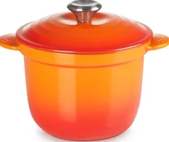 Kookpan Le Creuset Cocotte Every Oranjerood Zwart 18 cm