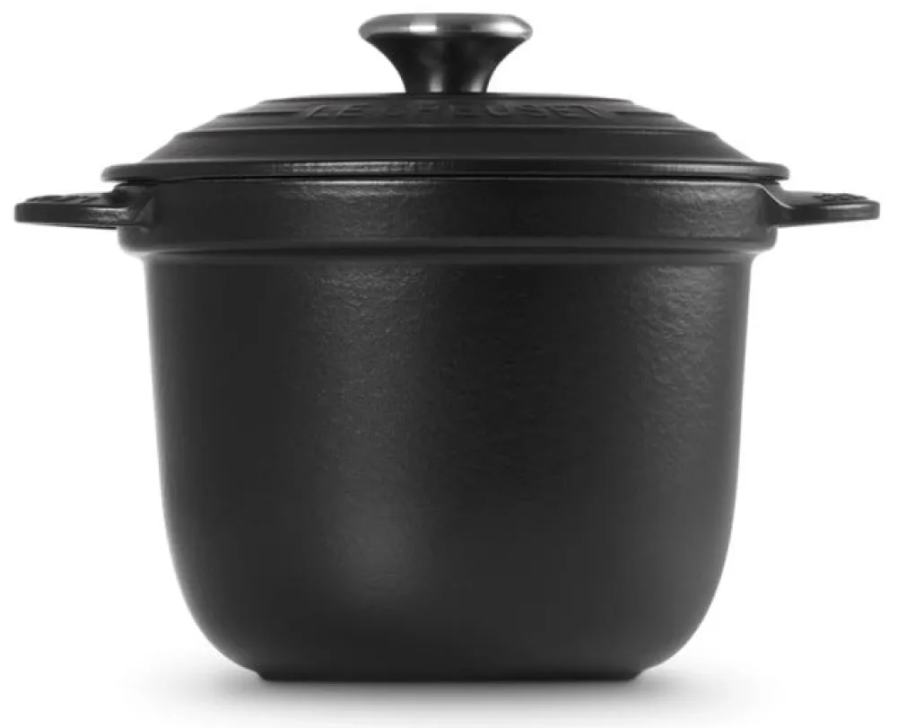 Le Creuset Kookpan Cocotte Every Mat Zwart 18 cm