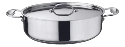 Kookpan Mepra Glamour Diamond Zilver 28 cm