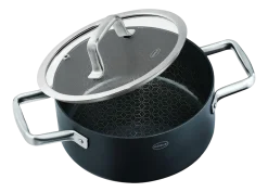 Kookpan Rösle ProNero Ebonic met Deksel 24 cm