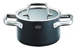 Kookpan Rösle ProNero Ebonic met Deksel 16 cm