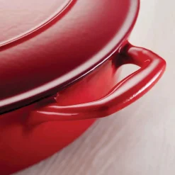Tramontina Kookpan Bestow Met Deksel Red 28 cm