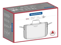 Kookpan Tramontina Grano 3-Laags Zilver 20 cm