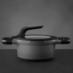 Kookpot BergHOFF Gem Line Grijs 20 cm