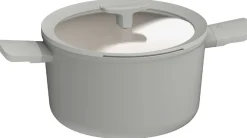 Kookpot BergHOFF Leo Recycled Balance met Deksel Antikleef 24x14 cm Moonmist Gray