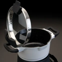 Kookpot met Deksel BergHOFF Essentials Virgo Wit 16 cm