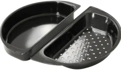 Kookset Outdoorchef Halve Maan Zwart (2-Delig)
