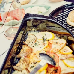 Kookset Outdoorchef Halve Maan Zwart (2-Delig)