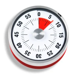 Kookwekker ADE Mechanisch 60 Min Rood