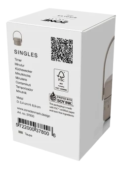 Zone Denmark Kookwekker Singles Taupe Discount