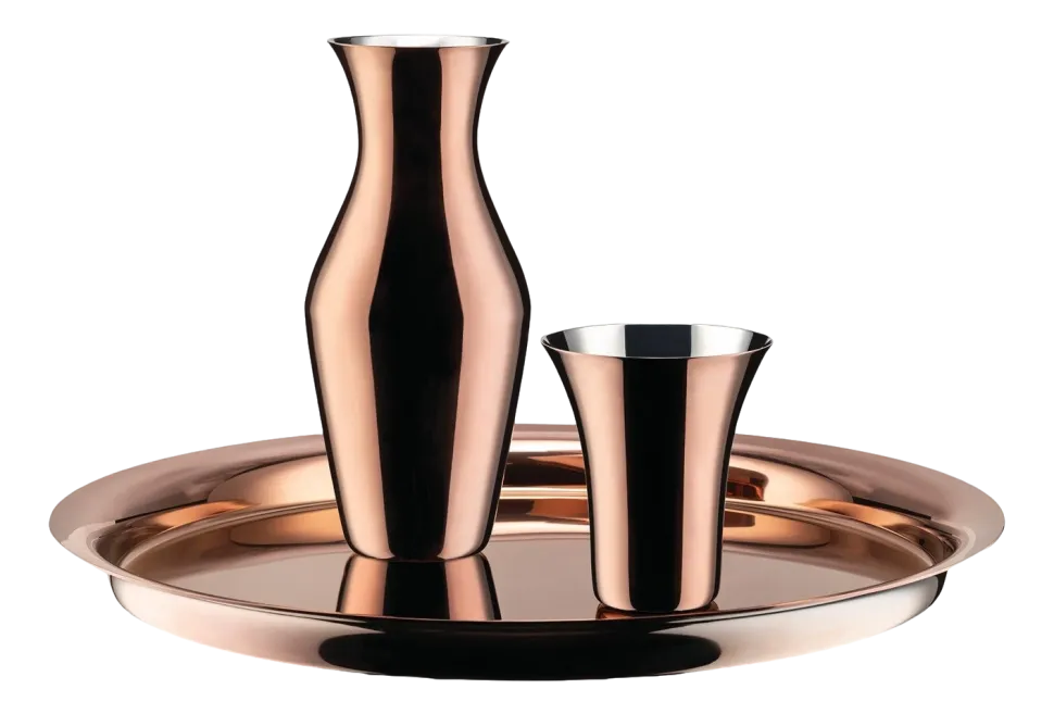Kop Alessi Kuru Kuru Copper 10,7 cm