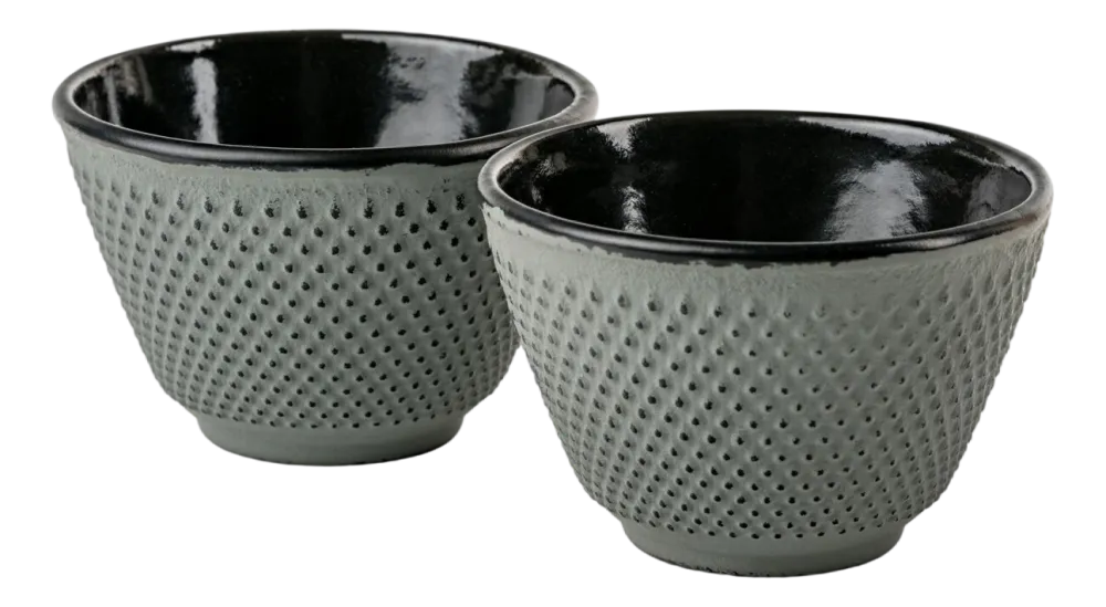 Bredemeijer Kopjes Xilin Gietijzer Lichtgroen 100 ml (Set van 2) Best