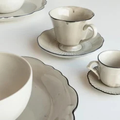 Kop Met Schotel The Table Attic Oyster (140 ml)