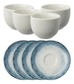 Arthur Krupp Kop & Schotel Porcelain Shade Sea (4-Delig) Clearance