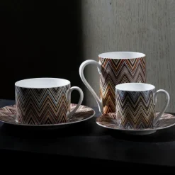 Missoni Kop & Schotel Luxury Gift Box Zig Zag Jarris 148 220 ml (Set van 2) Discount