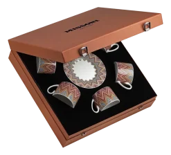 Missoni Kop & Schotel Luxury Gift Box Zig Zag Jarris 156 220 ml (Set van 6) Clearance