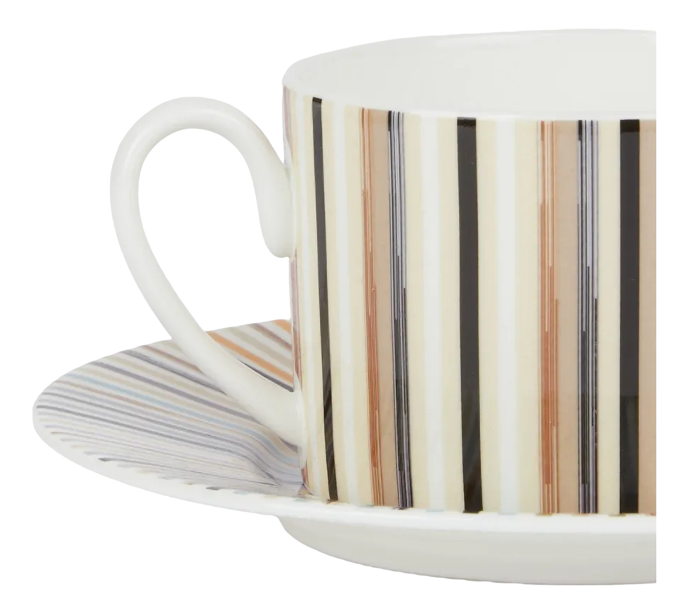 Kop & Schotel Missoni Luxury Gift Box Stripes Jenkins 148 220 ml (Set van 2)