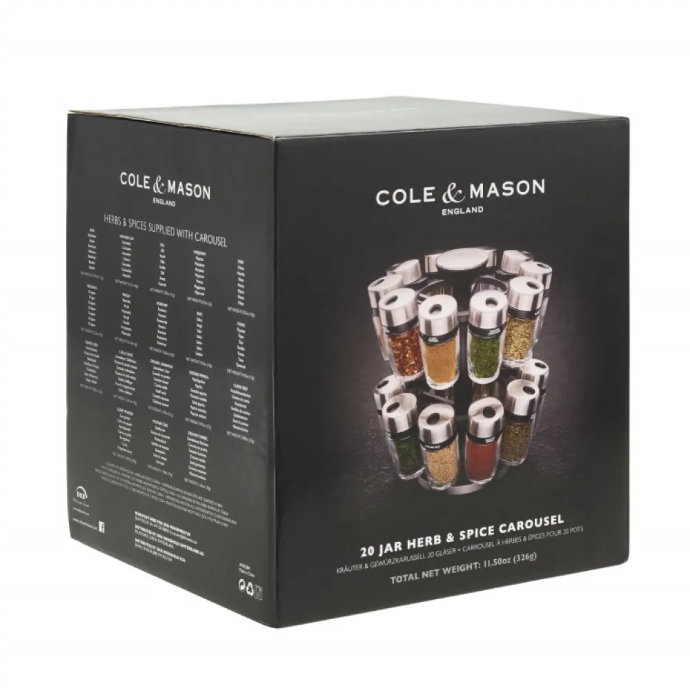Cole and Mason Kruidenset Cole & Mason Cambridge 20-delig Online