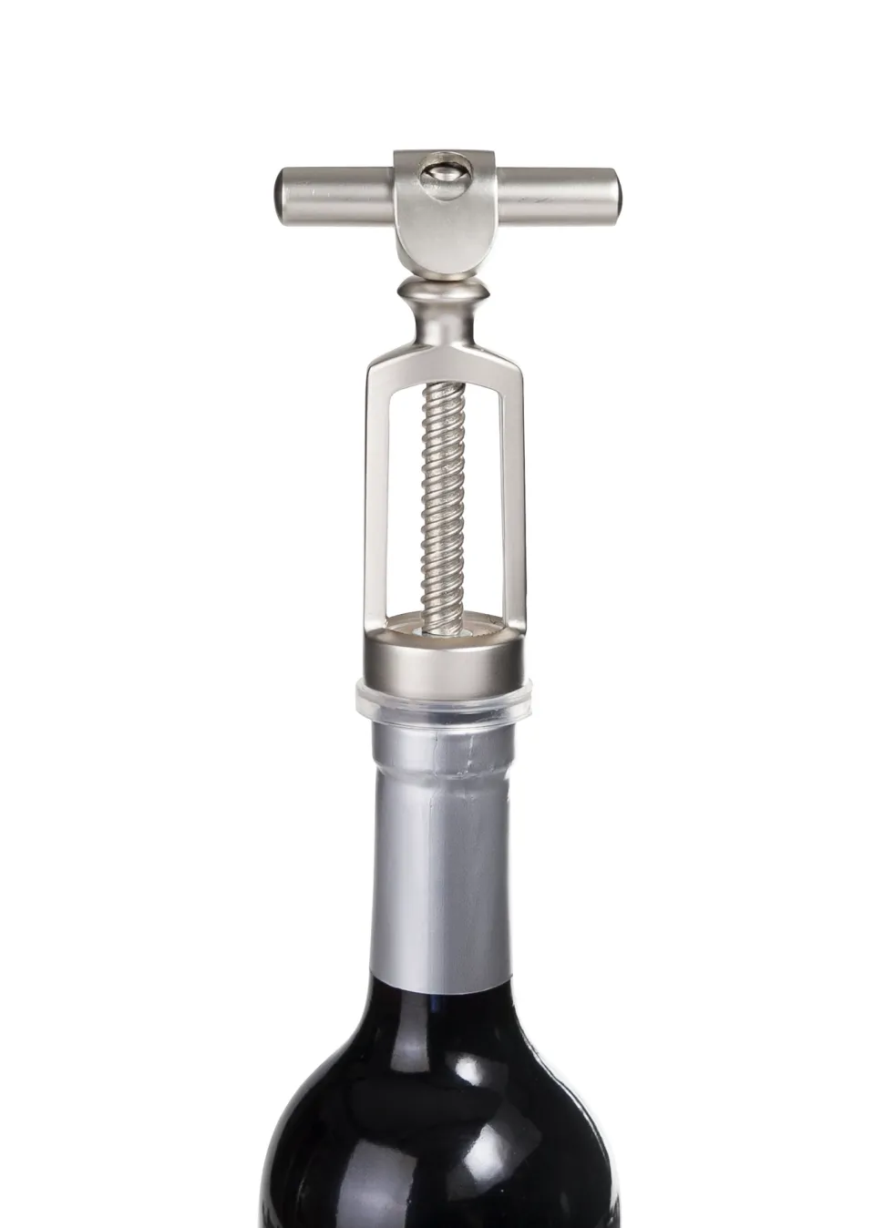 Kurkentrekker Ibili Barware Self Pull Silver